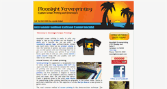Desktop Screenshot of moonlightscreenprinting.com
